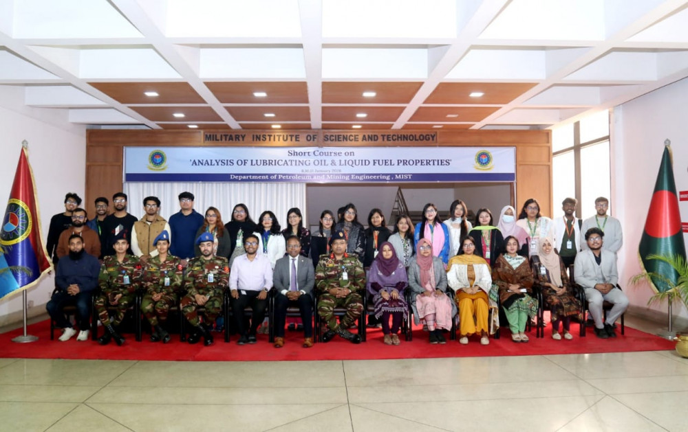 Successful Completion of Short Course on "Analysis of Lubricating Oil and Liquid Fuel Properties